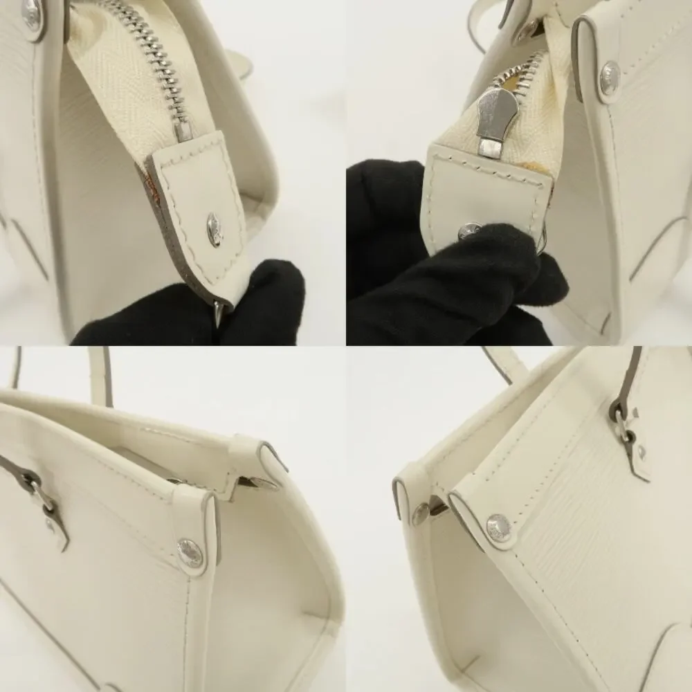 💎✨Authentic✨💎Louis Vuitton Epi Madeleine PM Hand Bag Ivoire White - Picture 8 of 17